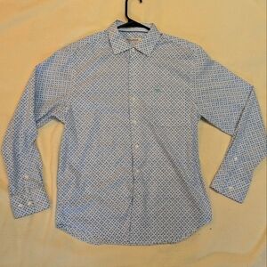 Tommy Bahama Sarasota Stretch Shirt, Size Medium, Mountain Bluebell